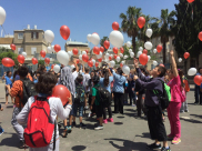 بالصور: مدرسة الزهراء بيافا تستضيف طلاب مدرسة "يد موردخي"